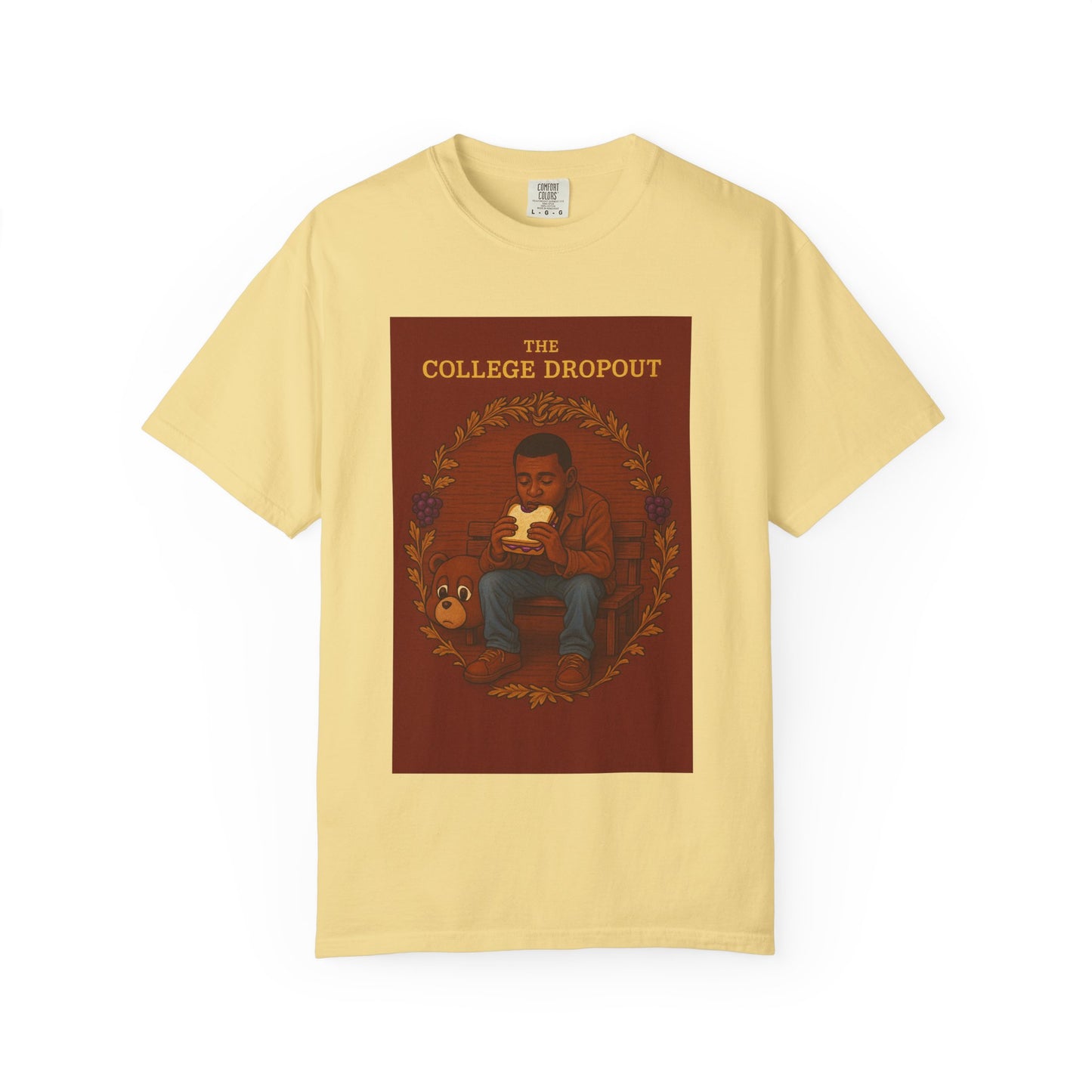 College Dropout PB&J  Artistic T-Shirt, College Dropout Inspired, Planet PB&J Design, Casual Wear, Gift for Music Lovers, Unique Graphic Tee