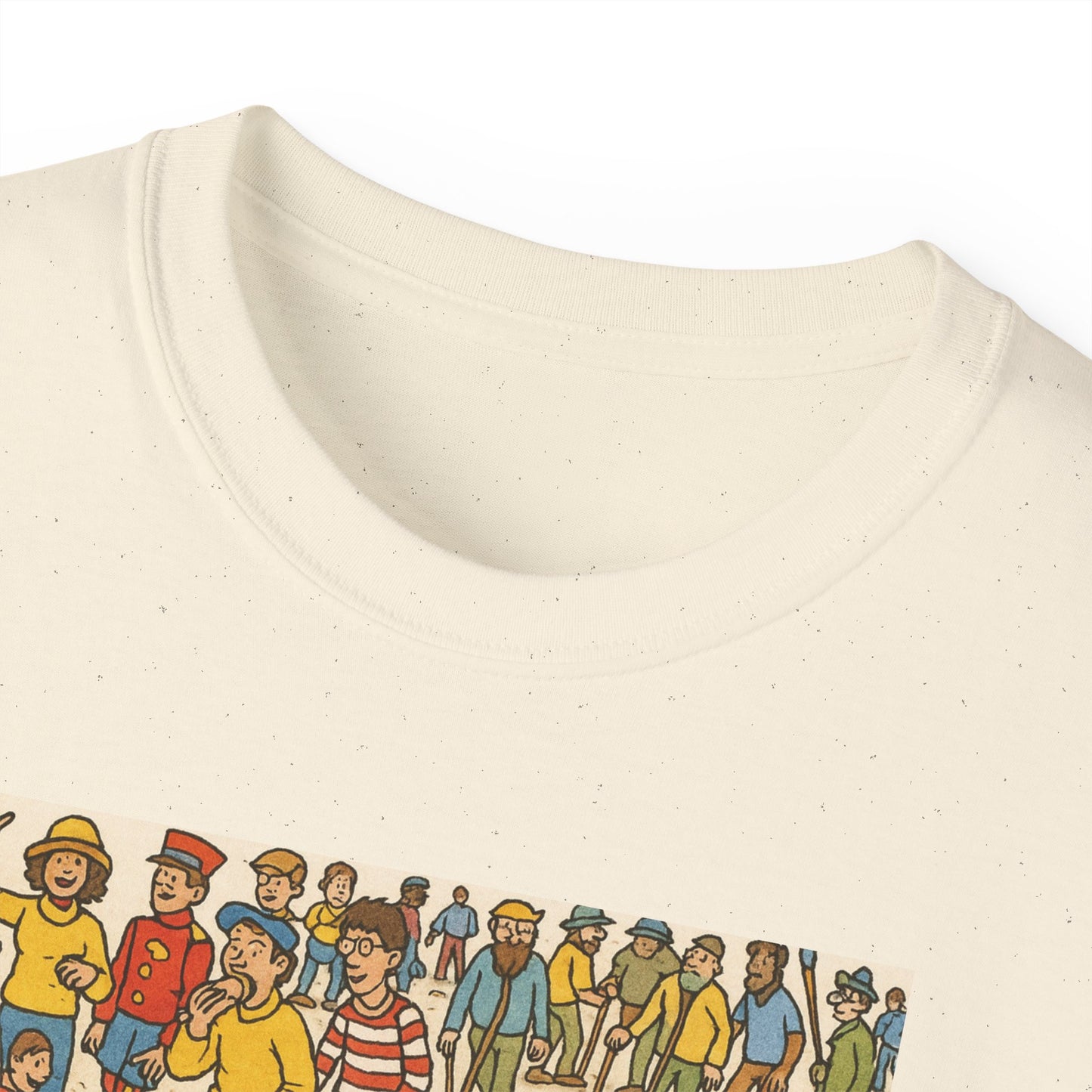Waldo-Inspired Unisex T-Shirt, Fun Graphic Tee, Perfect for Gift Giving, Casual Wear, Ideal for Kids and Adults, Fun Party T-Shirt