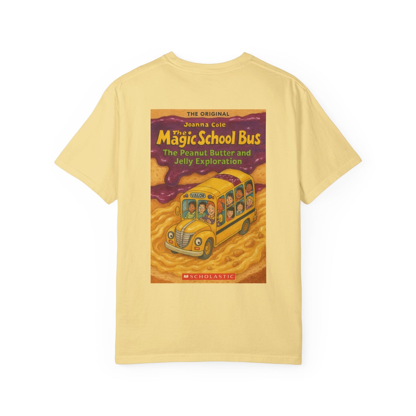 Magic School Bus Unisex Garment-Dyed T-shirt