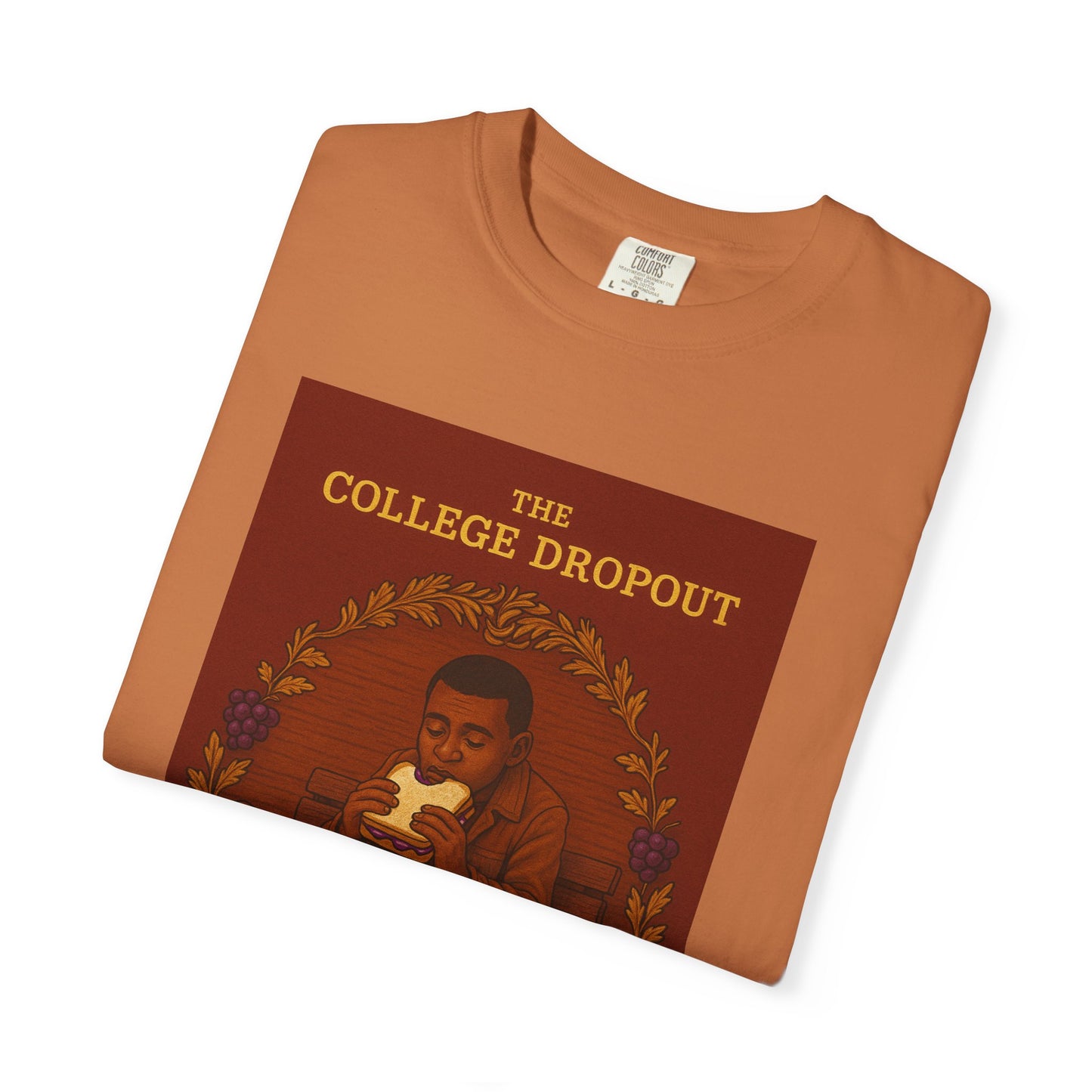 College Dropout PB&J  Artistic T-Shirt, College Dropout Inspired, Planet PB&J Design, Casual Wear, Gift for Music Lovers, Unique Graphic Tee