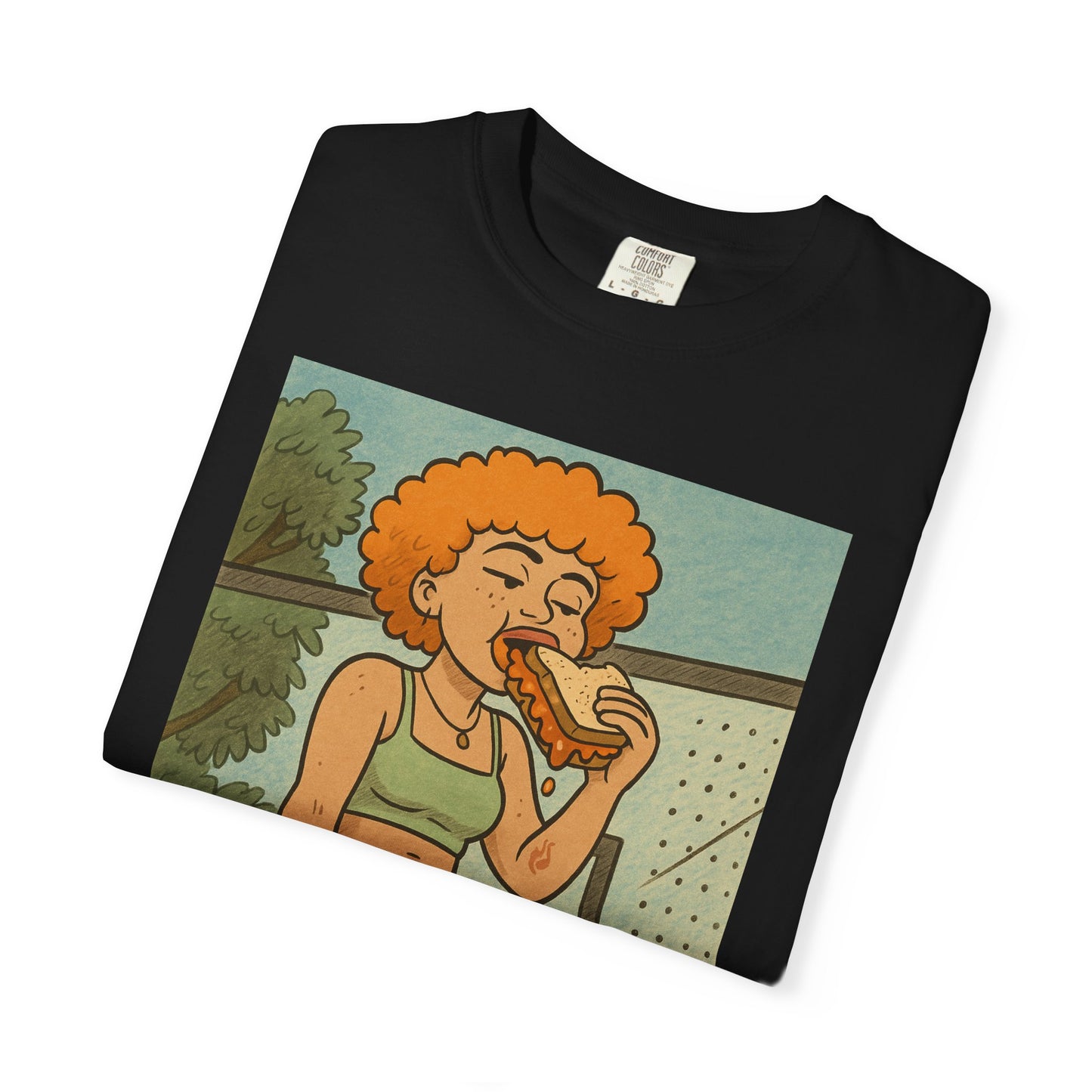 Casual Graphic T-Shirt, Fun Design, Streetwear, Unisex Fashion, Gift for Food Lovers, Cool Tees, Summer Wear, Unique Style