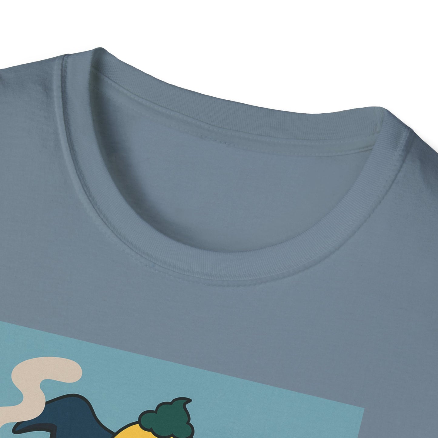 Crusty the Clown Mr Mime Funny Graphic T-Shirt for Food Lovers, Unisex Tee, Quirky Gift for Birthdays, Summer Vibes, Comic Style Design