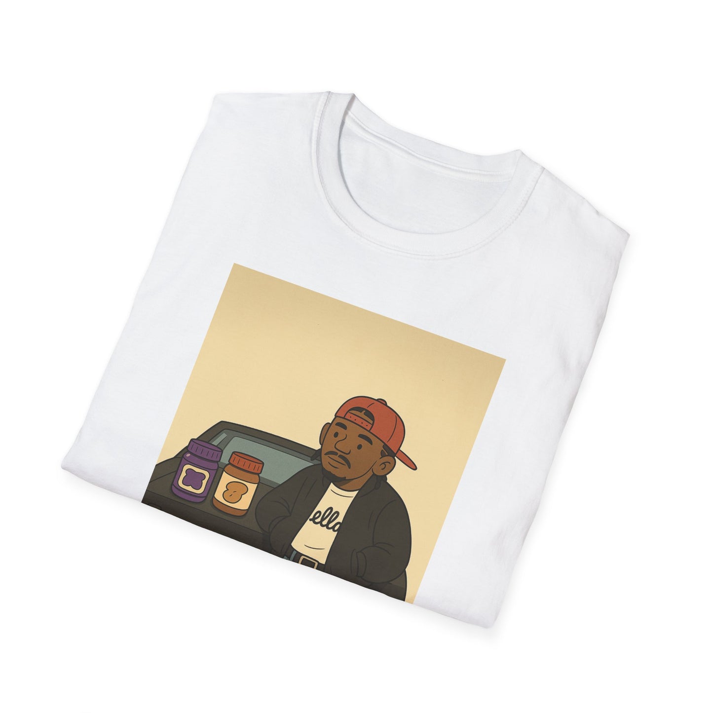 Cool Vibes Kendrick Unisex Softstyle T-Shirt - Streetwear Art, Hip-Hop Culture, Planet Earth, Gift for Music Lovers, Casual Summer Tee