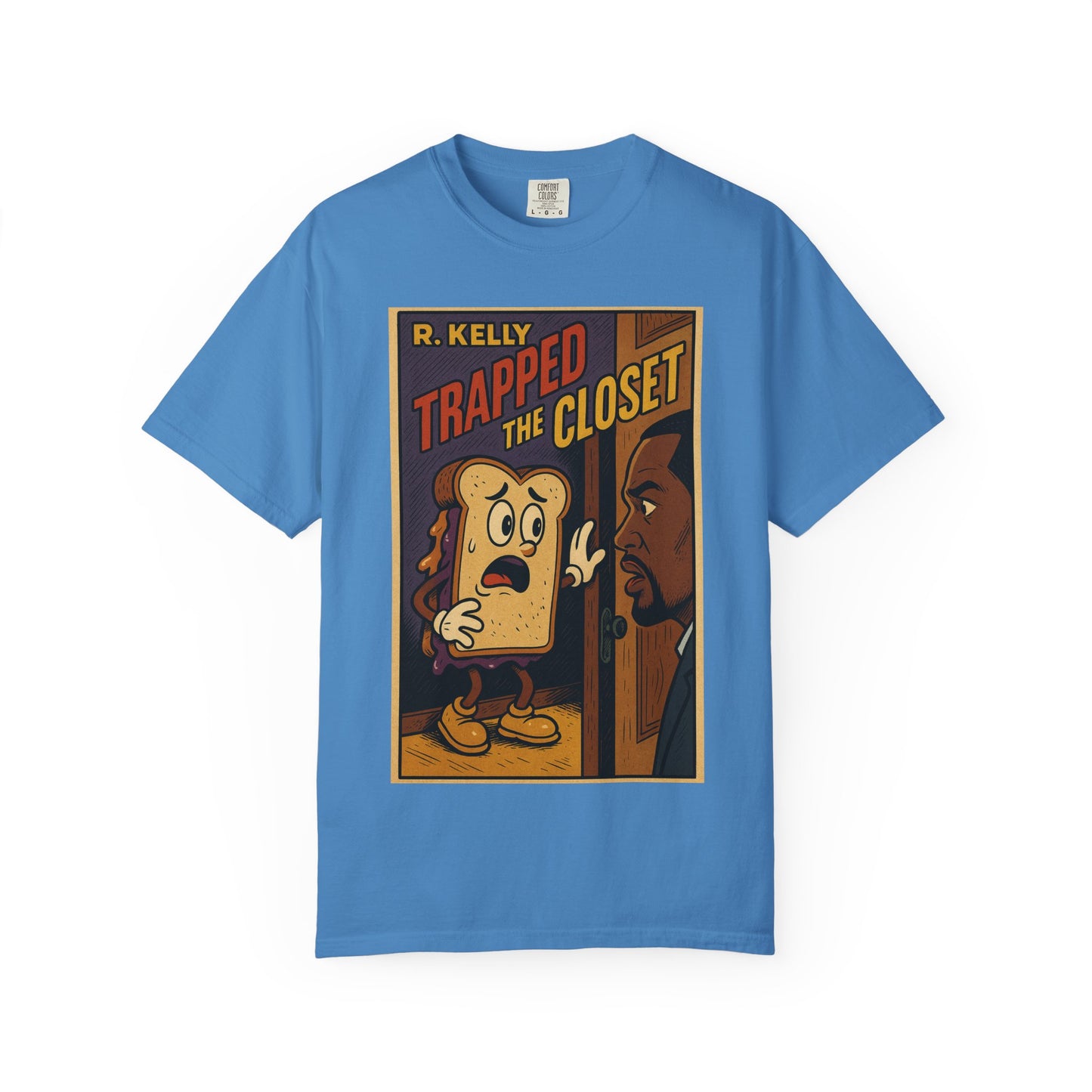 Trapped in The Closet  T-Shirt, Fun Unisex Tee for Music Lovers, Quirky Gift for Birthdays, Casual Wear, Retro Vibe