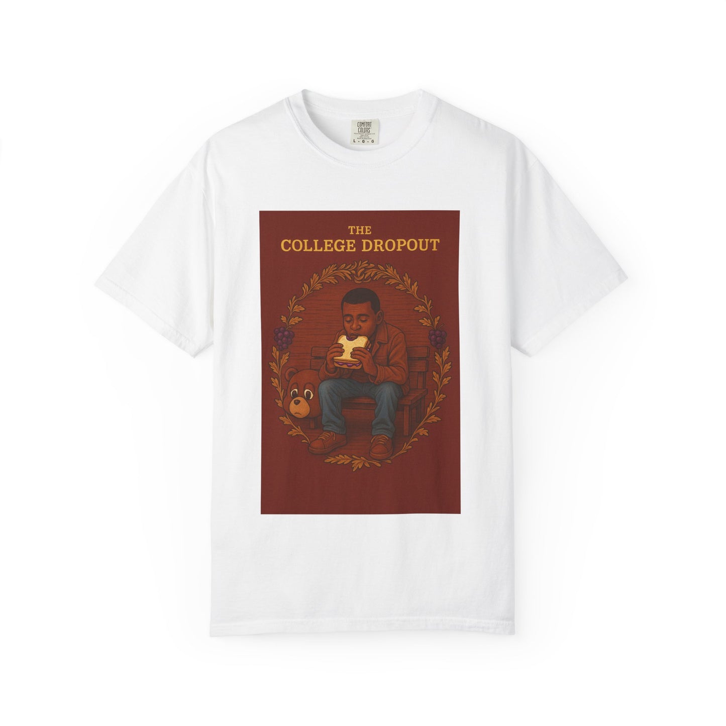 College Dropout PB&J  Artistic T-Shirt, College Dropout Inspired, Planet PB&J Design, Casual Wear, Gift for Music Lovers, Unique Graphic Tee