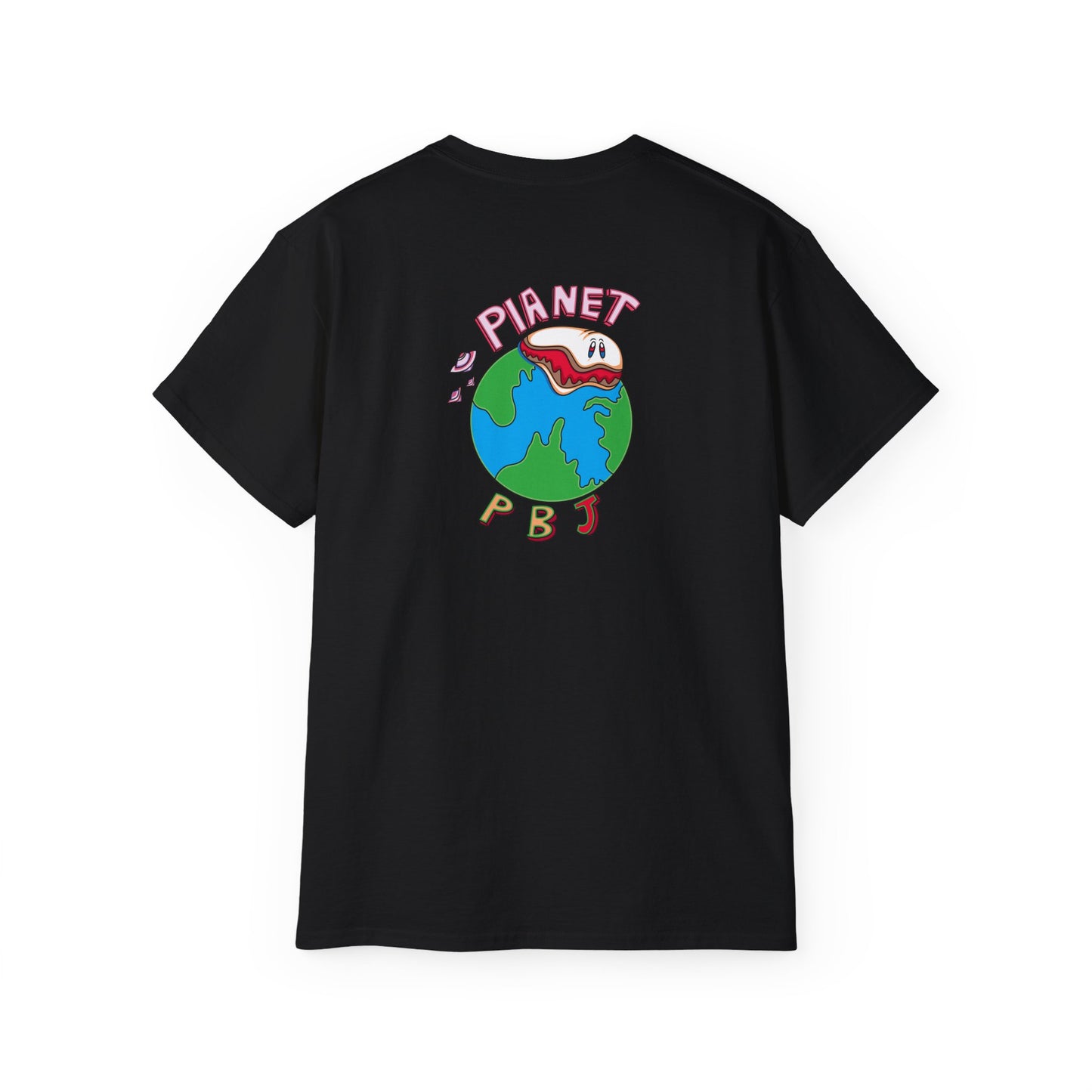 DA** Kendrick PB&J Planet Unisex Tee, Fun Graphic T-Shirt, Casual Wear, Gift for Food Lovers, Quirky Humor Shirt, Foodie Clothing