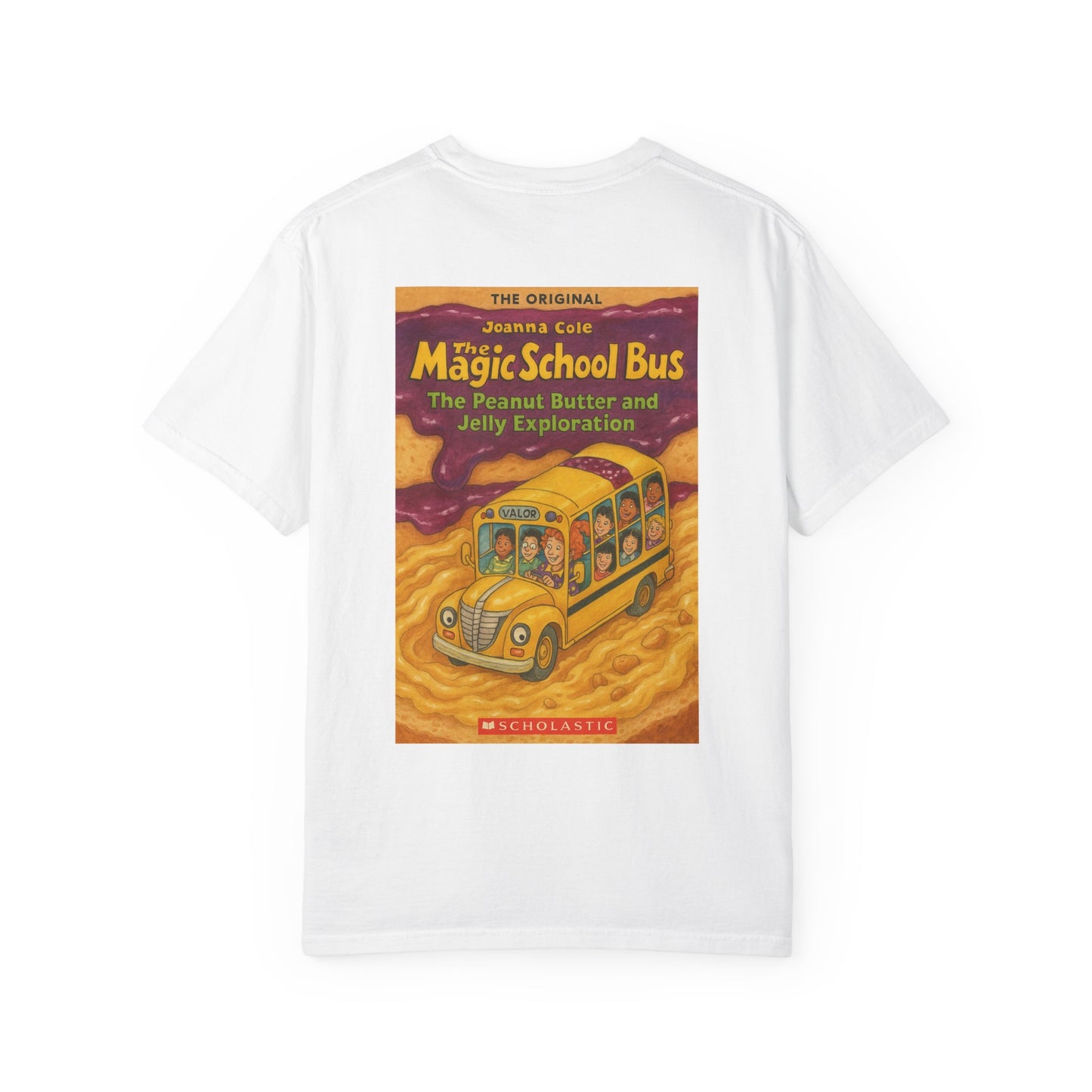 Magic School Bus Unisex Garment-Dyed T-shirt