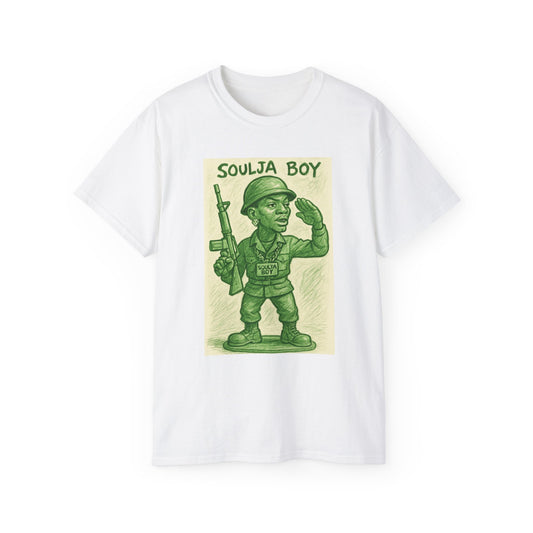 Soulja Boy & Planet PBJ Unisex Ultra Cotton Tee, Funny T-Shirt, Unique Gift, Casual Apparel, Graphic Tee, Pop Culture Style