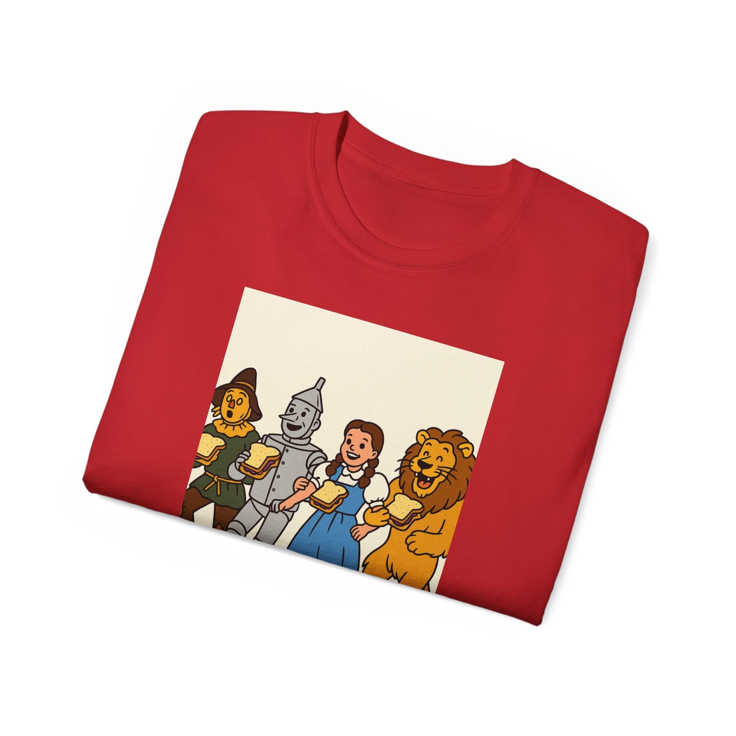 Wizard of Oz Unisex Tee, Planet PB&J Shirt, Graphic Tee Gift, Vintage Style T-Shirt, Fun Casual Wear