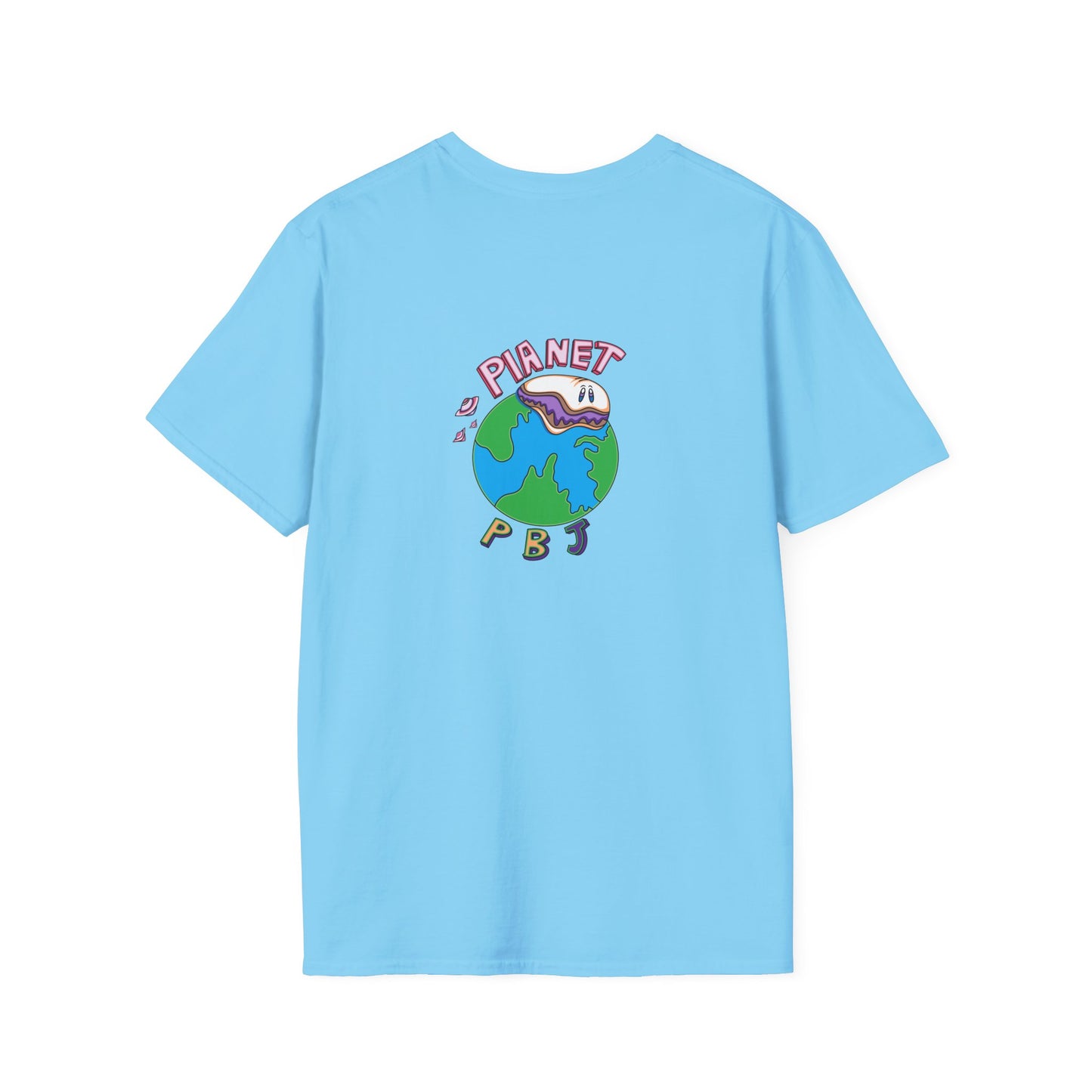 Doodle Bob Planet PB&J T-Shirt, , Cartoon Apparel, Summer Casual Wear, Youthful & Playful Fashion