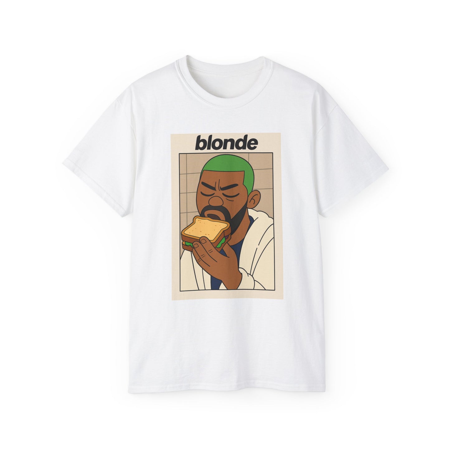 Frank Ocean Blonde Unique Graphic Tee, Unisex Cotton T-Shirt for Casual Wear, Funny Foodie Tee, Earth Lover's Gift, Cool Streetwear Style