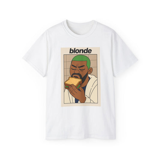 Frank Ocean Blonde Unique Graphic Tee, Unisex Cotton T-Shirt for Casual Wear, Funny Foodie Tee, Earth Lover's Gift, Cool Streetwear Style