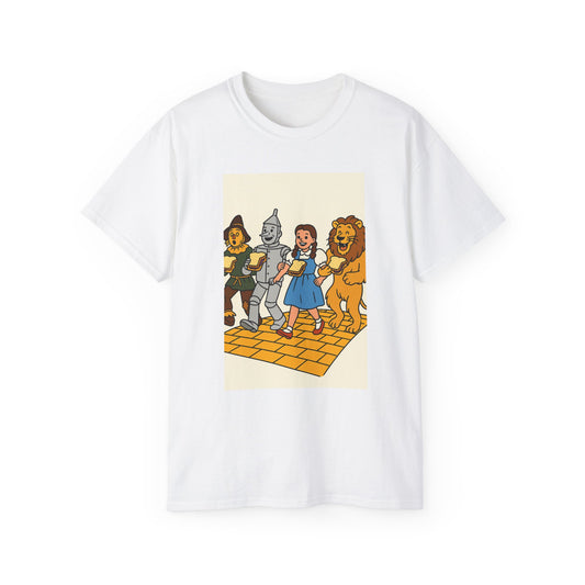 Wizard of Oz Unisex Tee, Planet PB&J Shirt, Graphic Tee Gift, Vintage Style T-Shirt, Fun Casual Wear