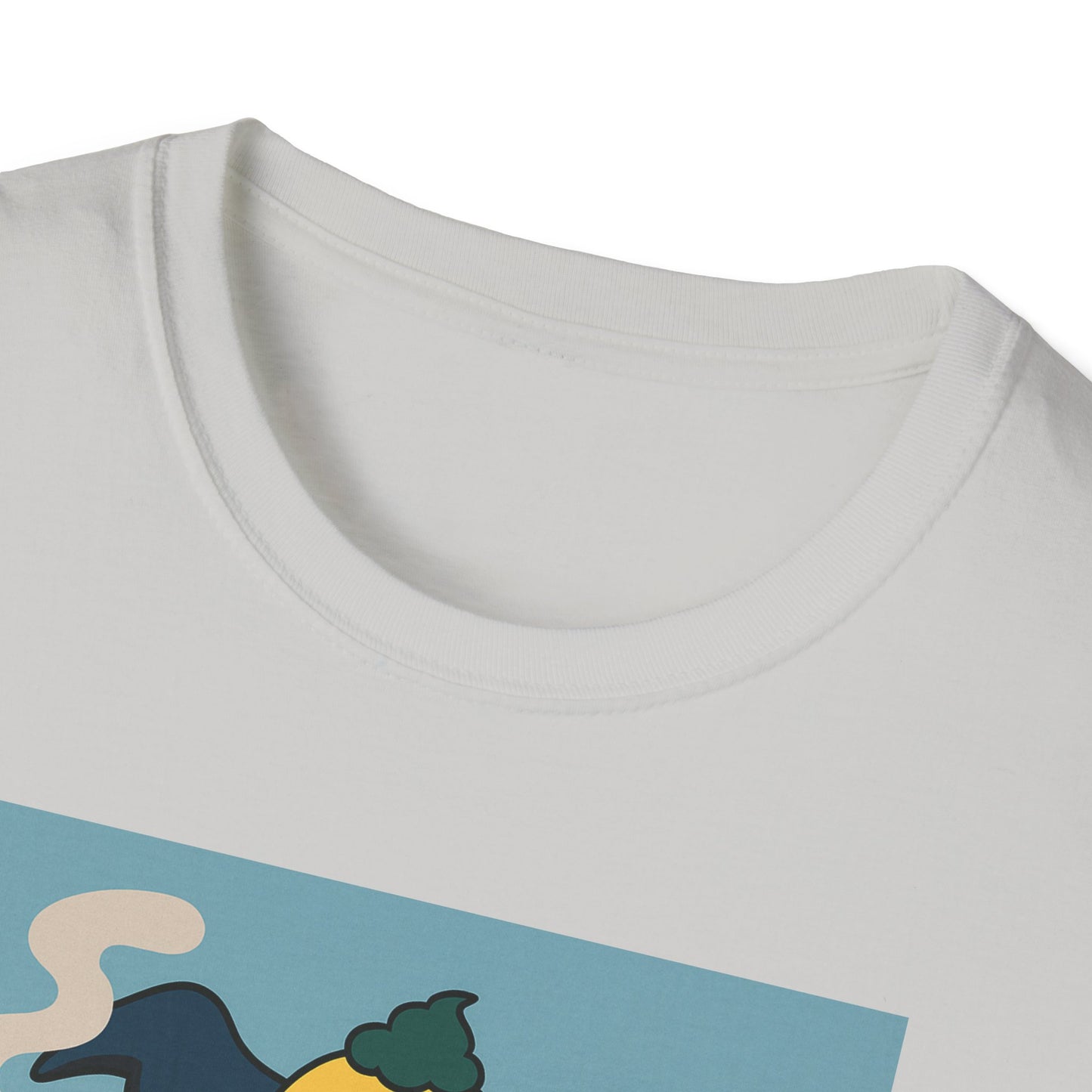 Crusty the Clown Mr Mime Funny Graphic T-Shirt for Food Lovers, Unisex Tee, Quirky Gift for Birthdays, Summer Vibes, Comic Style Design