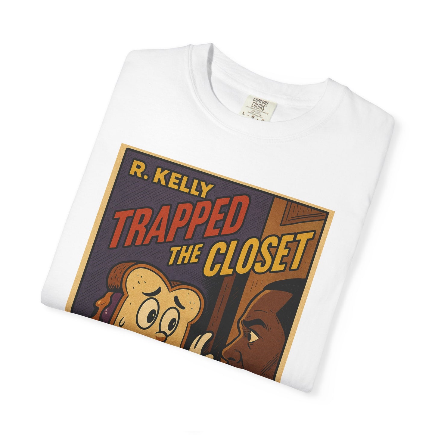 Trapped in The Closet  T-Shirt, Fun Unisex Tee for Music Lovers, Quirky Gift for Birthdays, Casual Wear, Retro Vibe