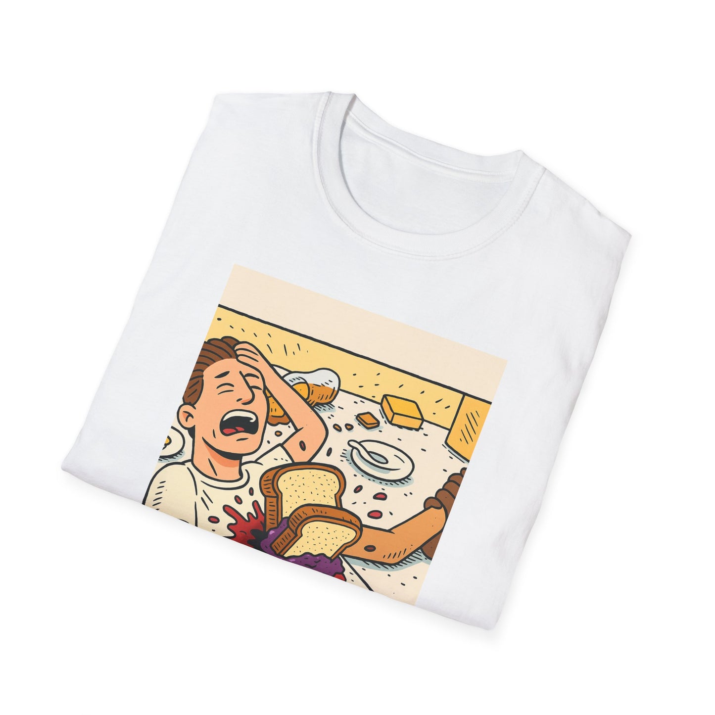 Funny Alien Foodie T-Shirt, Unisex T-Shirt, Gifts for Food Lovers, Humor Tee, Planet PB&J, Casual Everyday Wear, Foodie Gift Idea