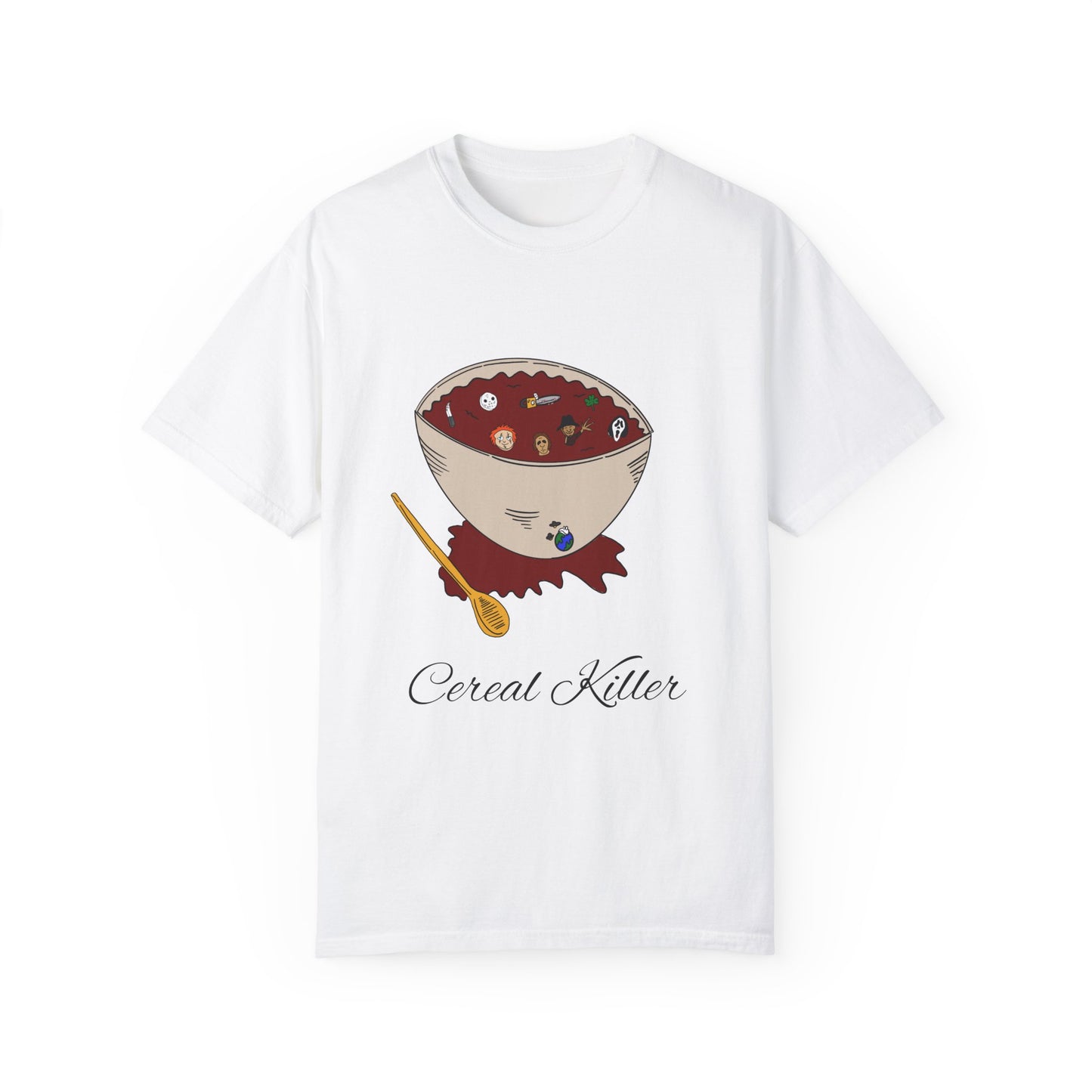 Cereal Killer Unisex T-Shirt - Fun, Quirky Graphic Tee for Food Lovers