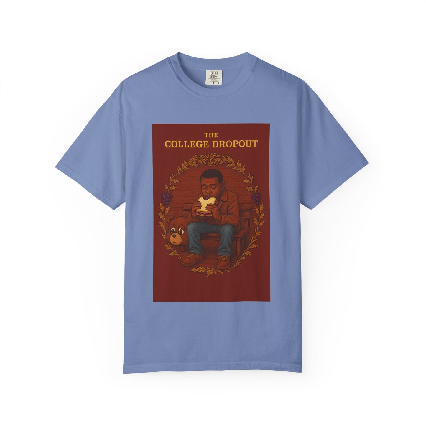 College Dropout PB&J  Artistic T-Shirt, College Dropout Inspired, Planet PB&J Design, Casual Wear, Gift for Music Lovers, Unique Graphic Tee