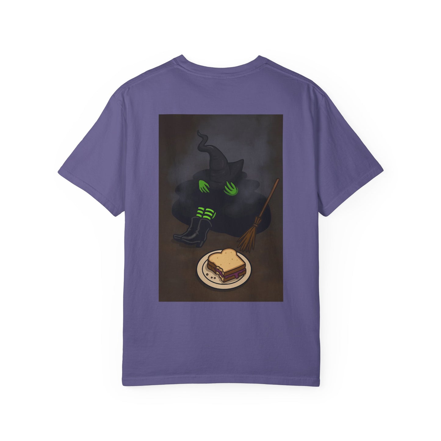 WICKED Peanut Butter And Jelly Unisex Garment-Dyed T-shirt