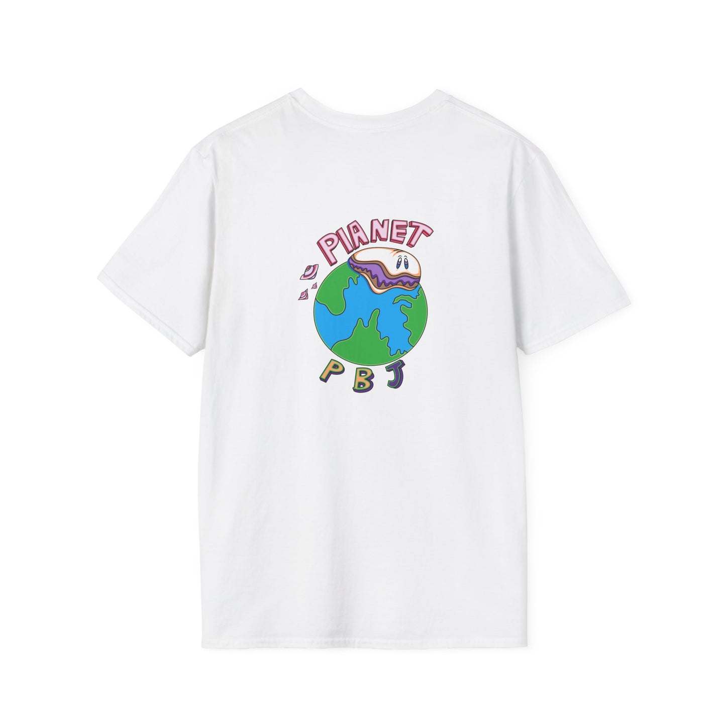 Chill Guy  Planet PB&J T-Shirt, Fun Graphic Tee, Cute Unisex Shirt, Foodie Fashion, Kids and Adult Fun Wear