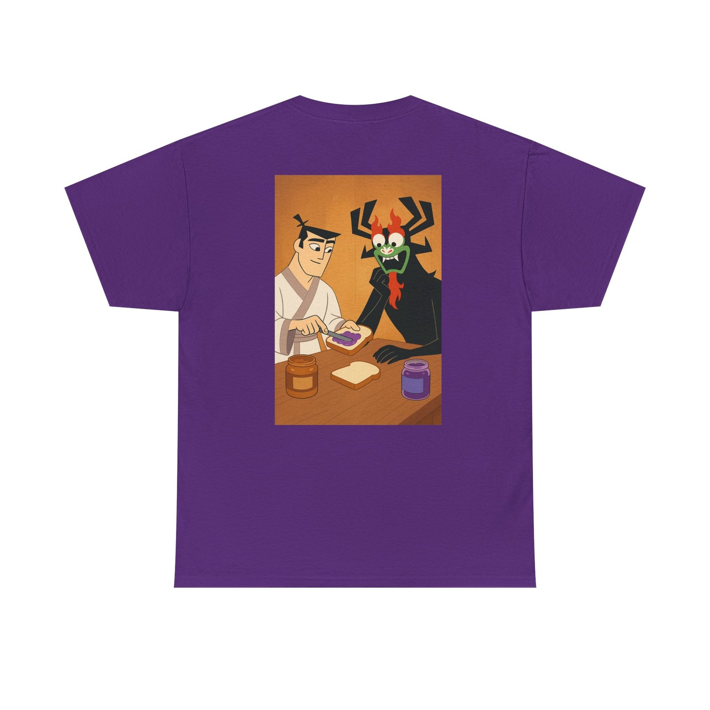 Samurai Jack Aku Planet PBJ T-shirt