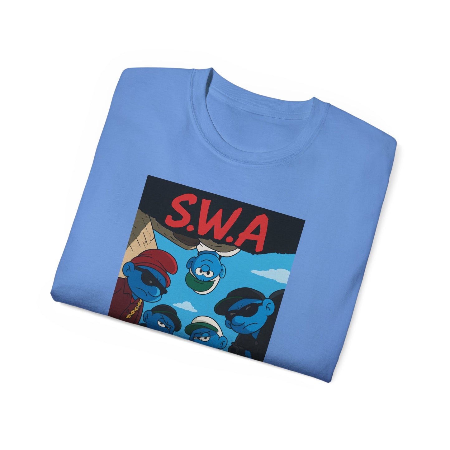Smurfs With Attitude Unisex Graphic Tee
