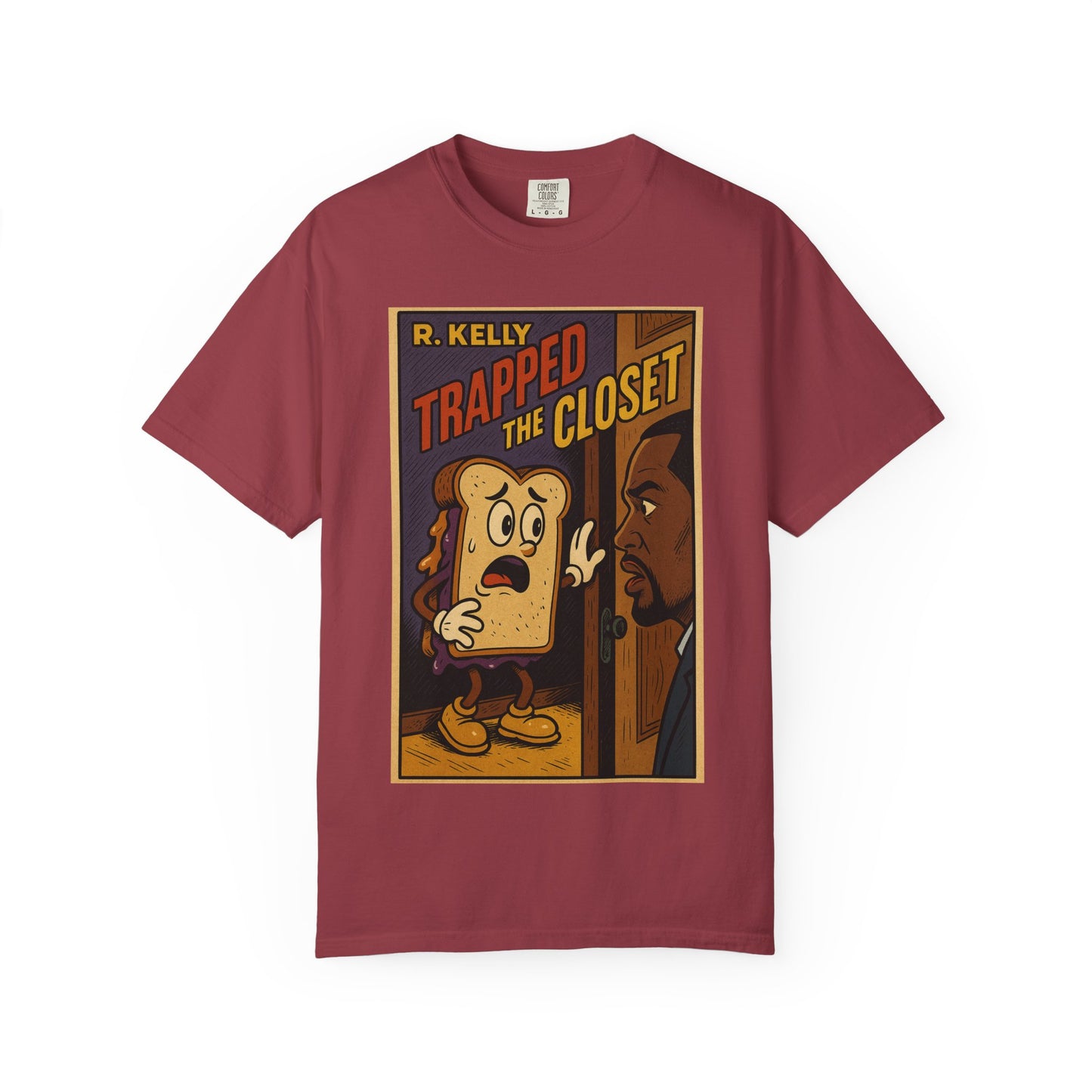 Trapped in The Closet  T-Shirt, Fun Unisex Tee for Music Lovers, Quirky Gift for Birthdays, Casual Wear, Retro Vibe