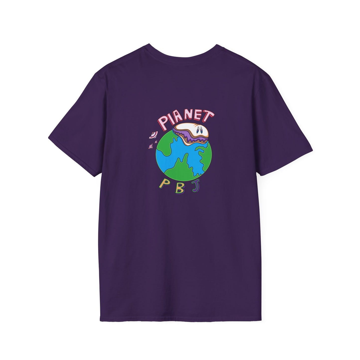 Chill Guy  Planet PB&J T-Shirt, Fun Graphic Tee, Cute Unisex Shirt, Foodie Fashion, Kids and Adult Fun Wear