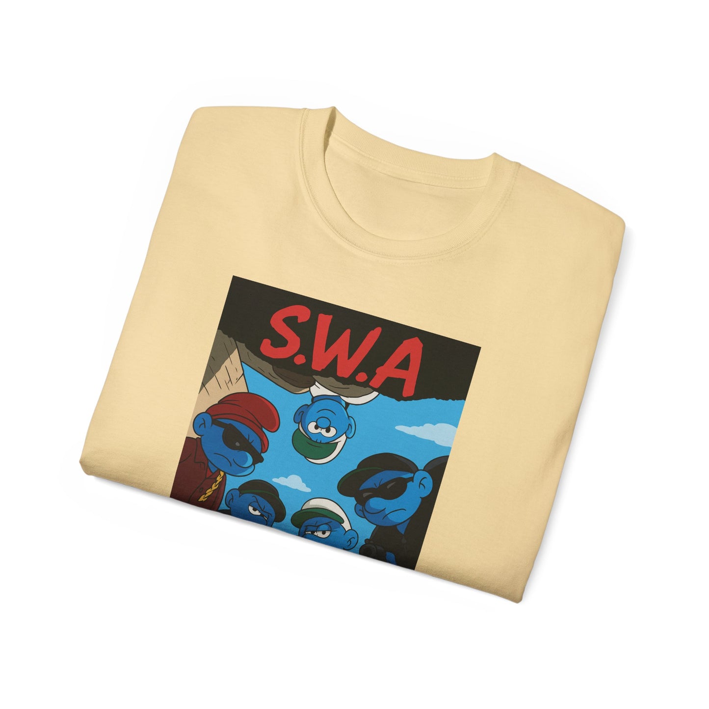 Smurfs With Attitude Unisex Graphic Tee