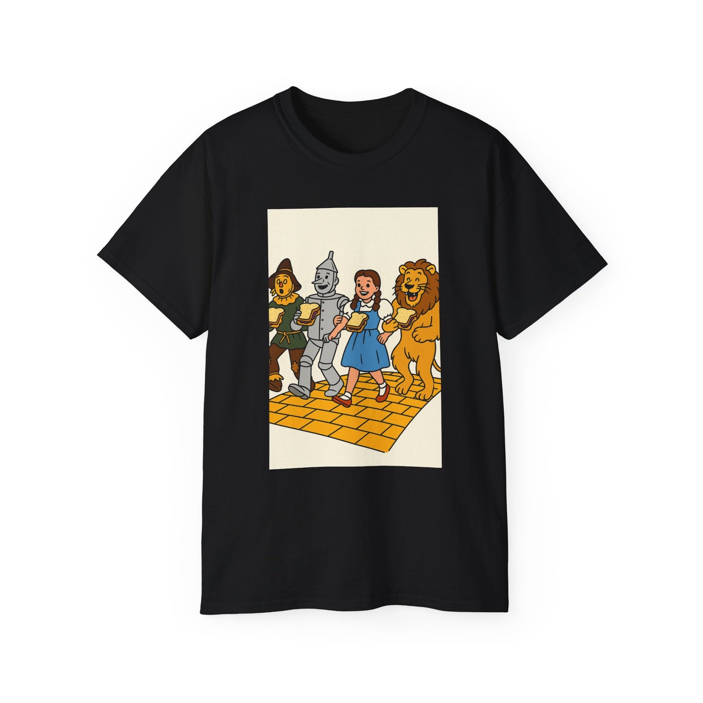 Wizard of Oz Unisex Tee, Planet PB&J Shirt, Graphic Tee Gift, Vintage Style T-Shirt, Fun Casual Wear