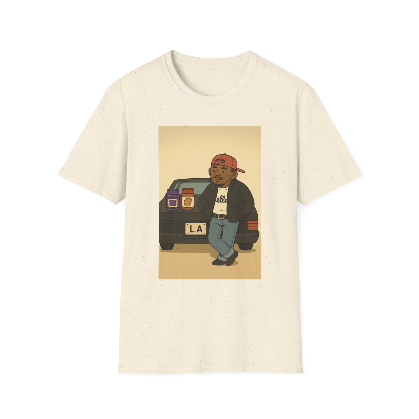 Cool Vibes Kendrick Unisex Softstyle T-Shirt - Streetwear Art, Hip-Hop Culture, Planet Earth, Gift for Music Lovers, Casual Summer Tee