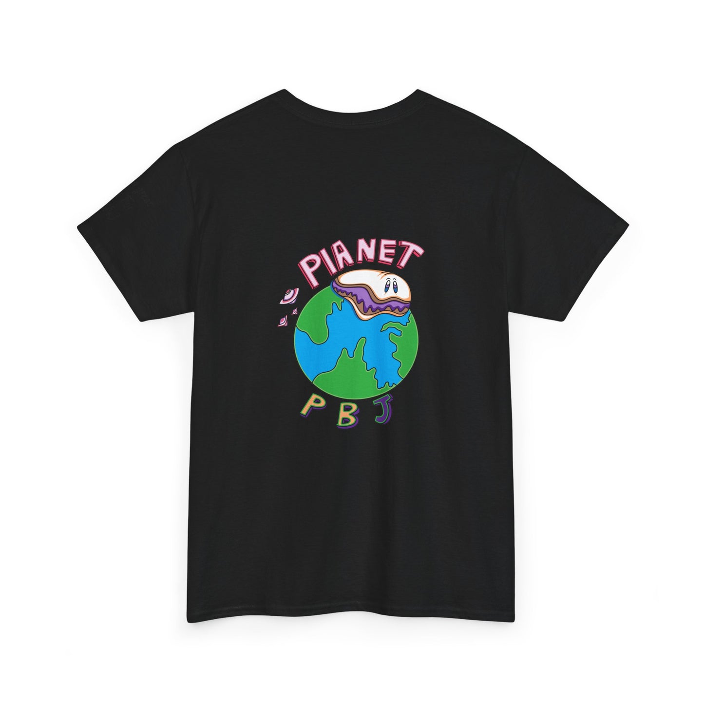 Funny Homer Simpson  Heavy Cotton Tee - 'Planet PBJ' with Cartoon Design