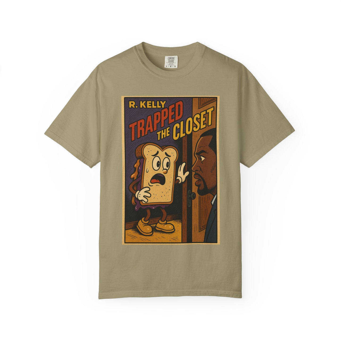 Trapped in The Closet  T-Shirt, Fun Unisex Tee for Music Lovers, Quirky Gift for Birthdays, Casual Wear, Retro Vibe