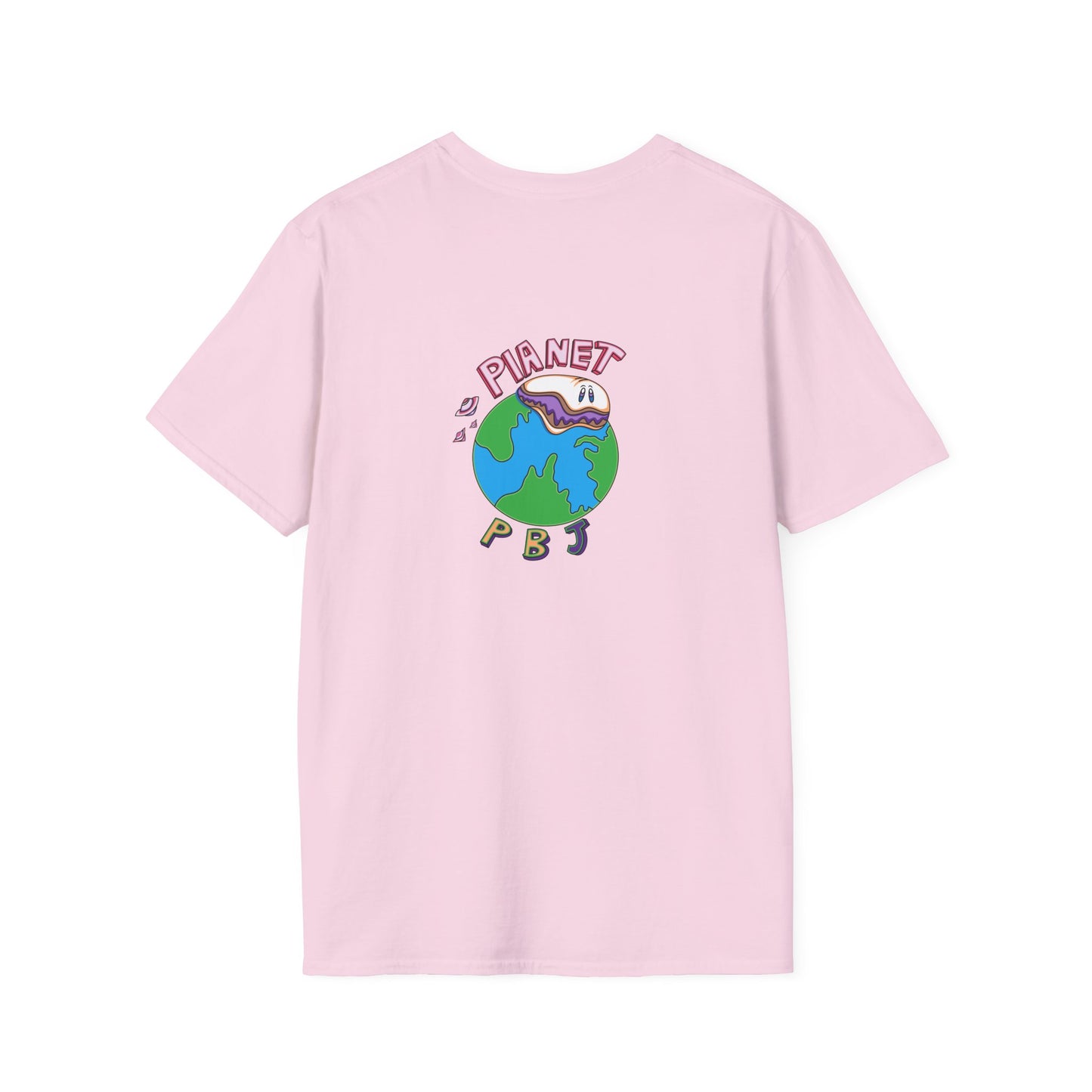 Doodle Bob Planet PB&J T-Shirt, , Cartoon Apparel, Summer Casual Wear, Youthful & Playful Fashion