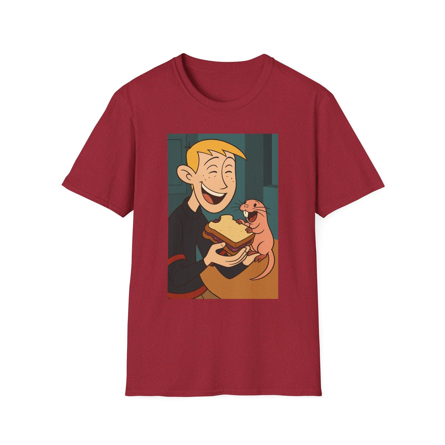 Kim Possible  PBJ Planet T-Shirt, Fun Graphic Tee, Foodie Gift, Retro Style Shirt, Great for Kids and Teens, Perfect for Casual Wear