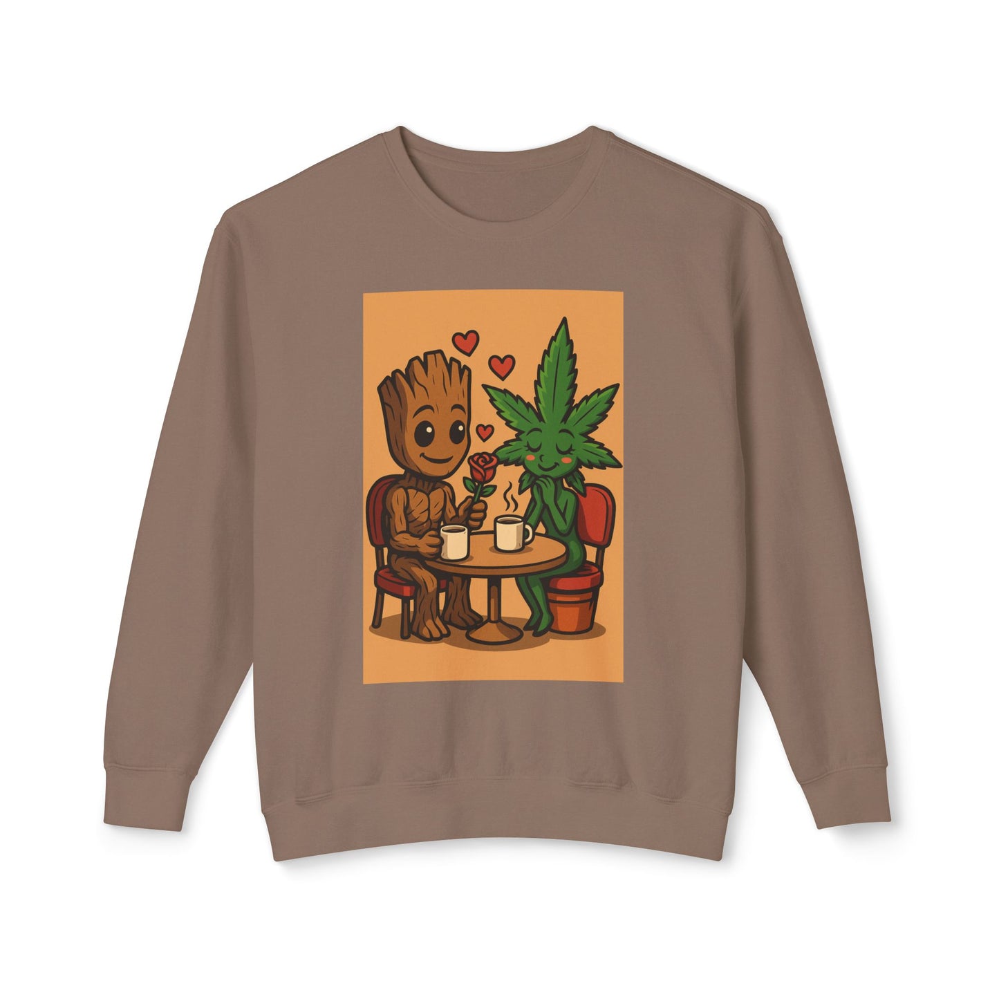 Gardians of the Galaxy Grut 420 Friendly Unisex Lightweight Crewneck Sweatshirt with Fun Designs - Ideal Gift for Nature Lovers, Casual Outfits, Everyday Wear, Eco-Friendly [...]