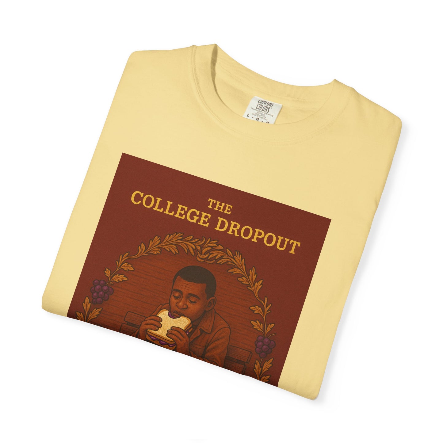 College Dropout PB&J  Artistic T-Shirt, College Dropout Inspired, Planet PB&J Design, Casual Wear, Gift for Music Lovers, Unique Graphic Tee