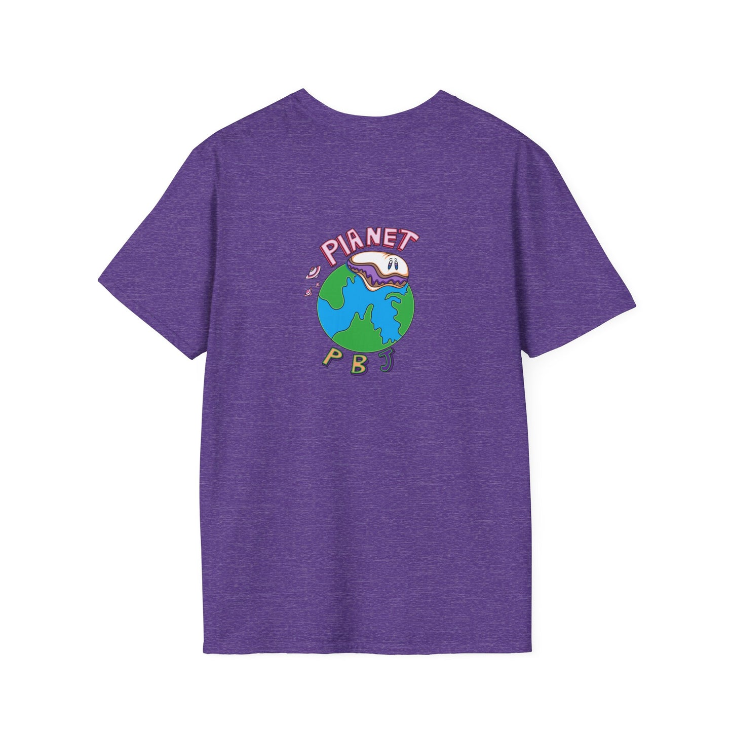 Doodle Bob Planet PB&J T-Shirt, , Cartoon Apparel, Summer Casual Wear, Youthful & Playful Fashion