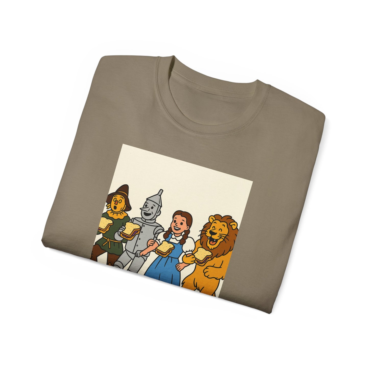 Wizard of Oz Unisex Tee, Planet PB&J Shirt, Graphic Tee Gift, Vintage Style T-Shirt, Fun Casual Wear