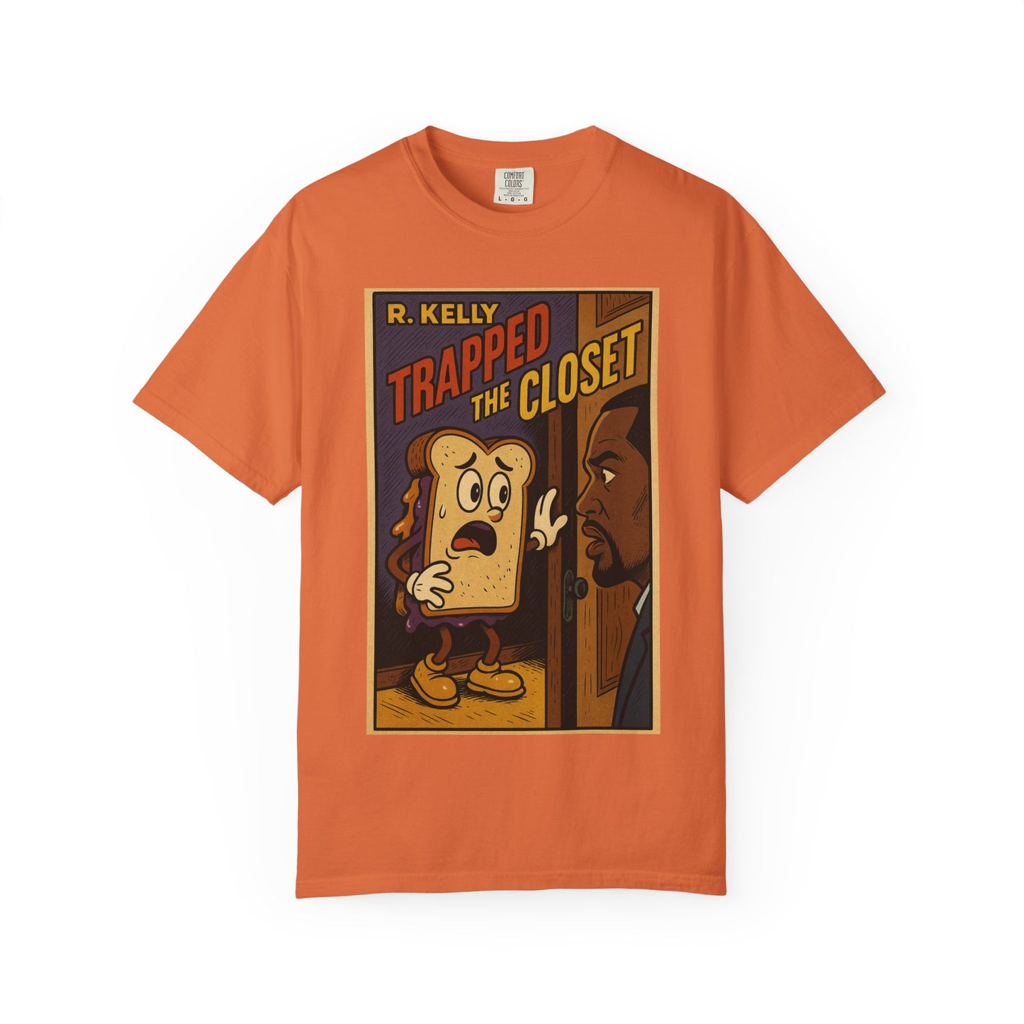 Trapped in The Closet  T-Shirt, Fun Unisex Tee for Music Lovers, Quirky Gift for Birthdays, Casual Wear, Retro Vibe