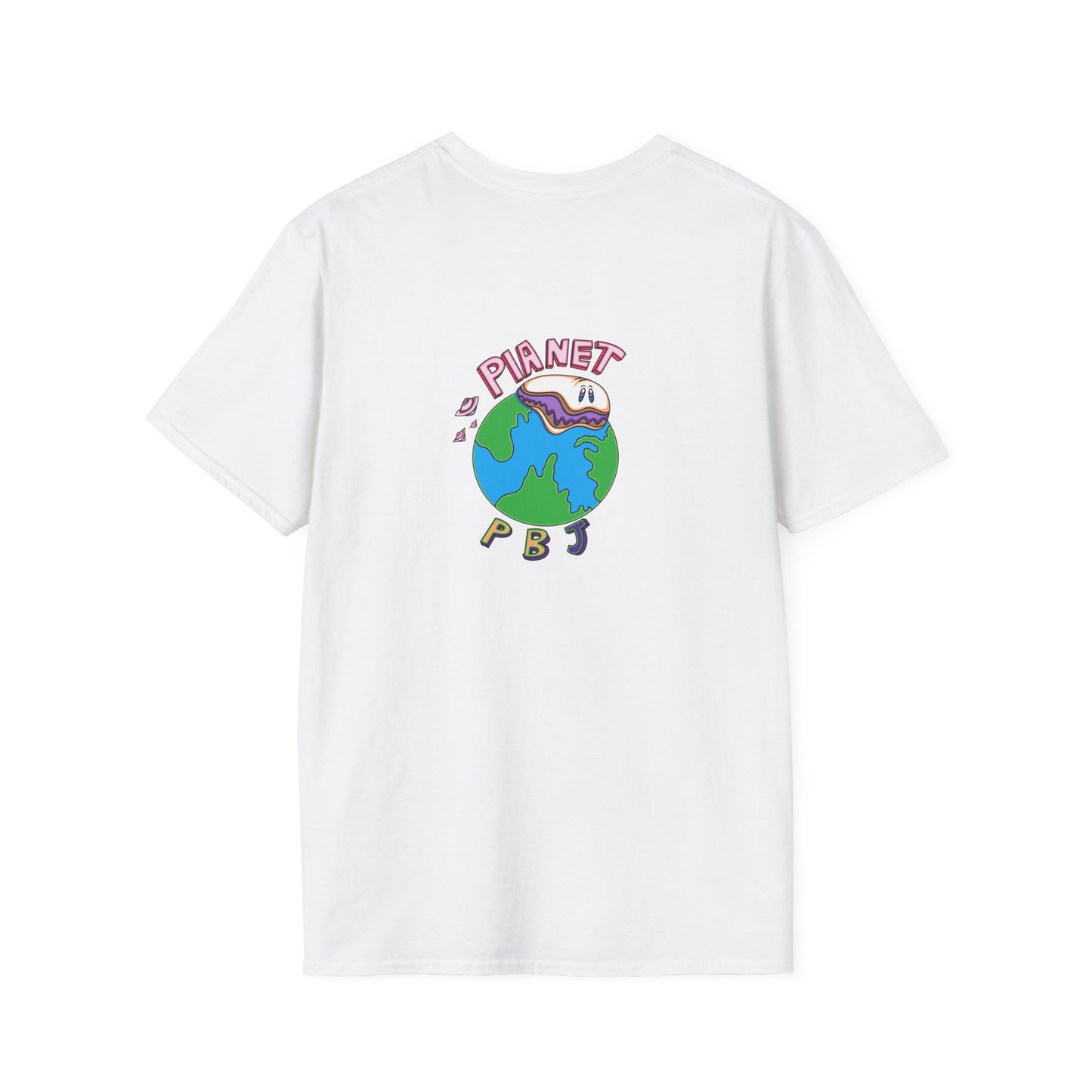Doodle Bob Planet PB&J T-Shirt, , Cartoon Apparel, Summer Casual Wear, Youthful & Playful Fashion
