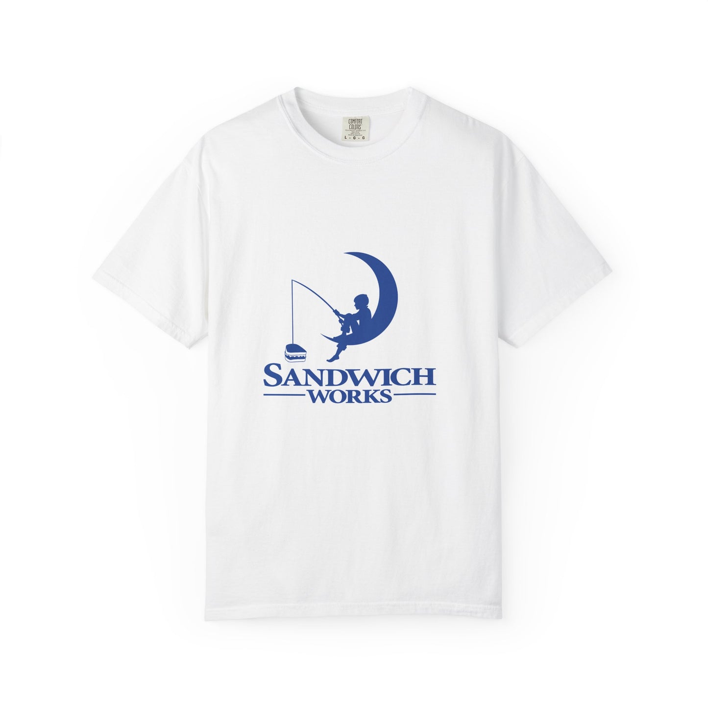 Sandwich Dream Works Fan Garment-Dyed Unisex T-Shirt: Chill Vibes, Eco-Friendly Fashion, Casual Wear, Gift for Nature Lovers, Perfect for Summer