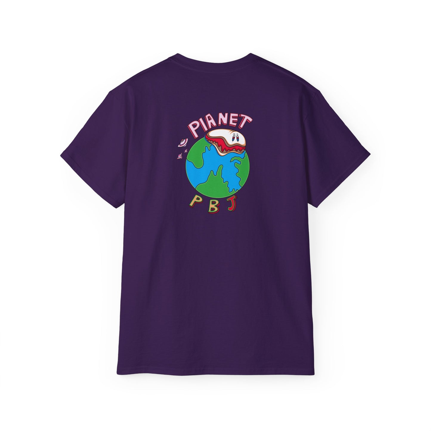 DA** Kendrick PB&J Planet Unisex Tee, Fun Graphic T-Shirt, Casual Wear, Gift for Food Lovers, Quirky Humor Shirt, Foodie Clothing
