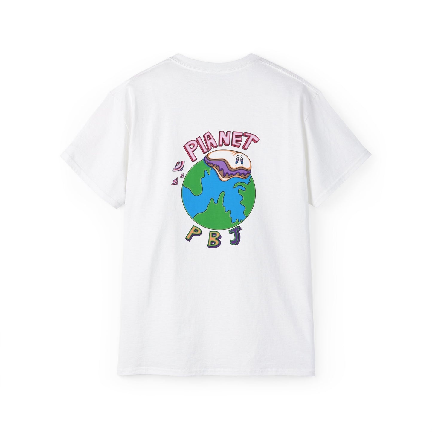 Classic Planet PB&J Unisex Ultra Cotton Tee - Eco-Friendly Graphic T-Shirt